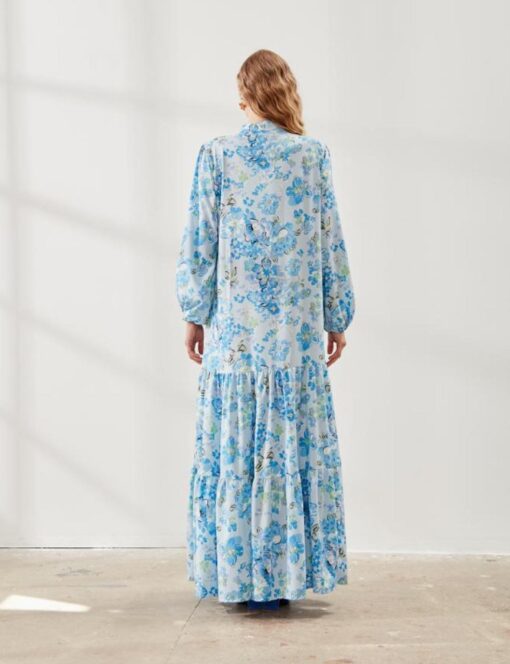 Robe longue à imprimée